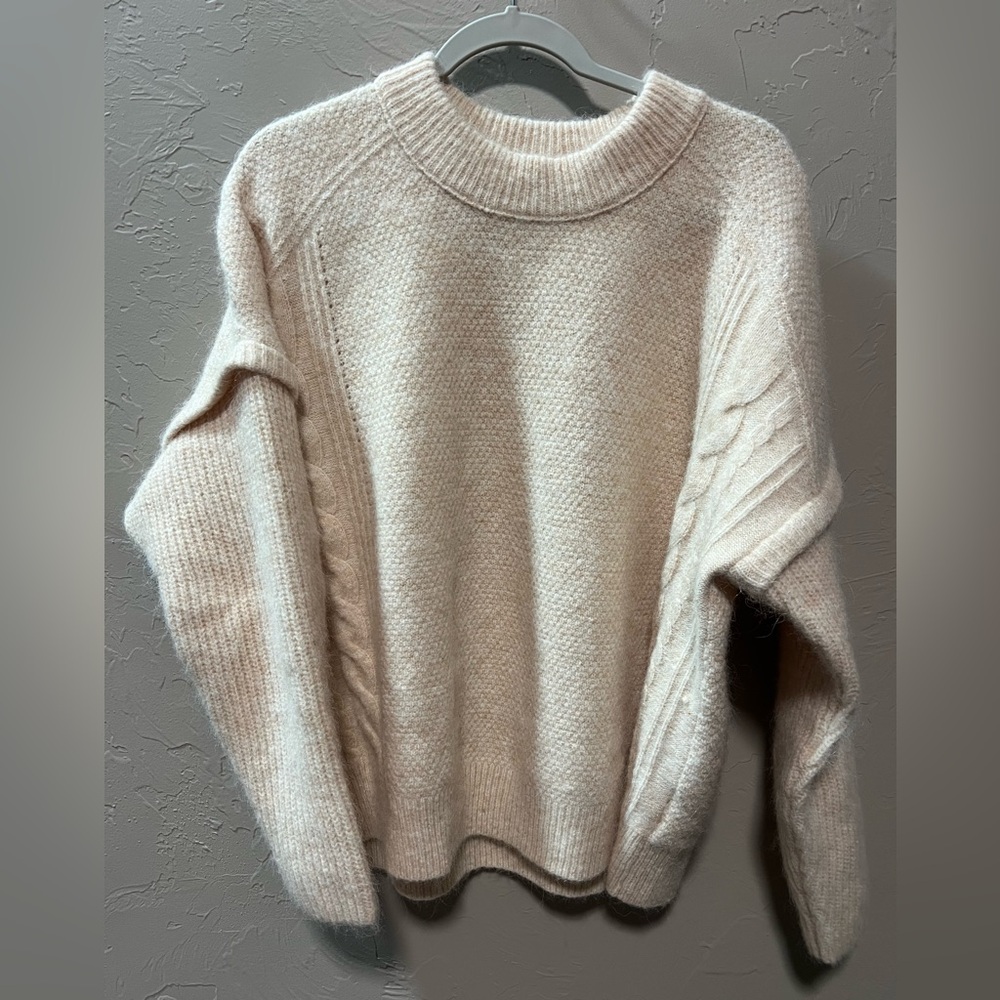 Madewell Cream Women's Crew Neck Sweater